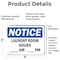 Signmission Laundry Room Hours _ Am - _ Pm, 5 in W x Rectangle, Vinyl Decal OS-2PACK-NS-D-35-L-13977 - alternate 5